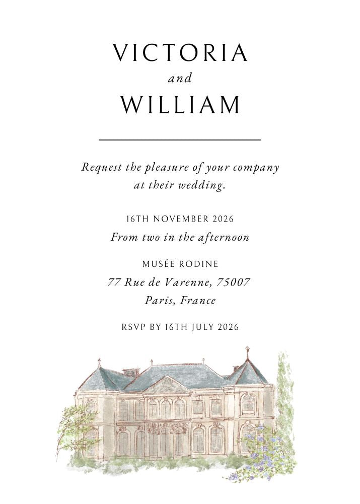 Custom Watercolor-Style Art